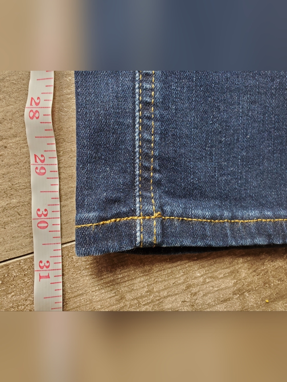NWT Liz Claiborne Mid-Rise Sara Bootcut Dark Wash Jeans Women's Size 14 - Picture 7 of 16